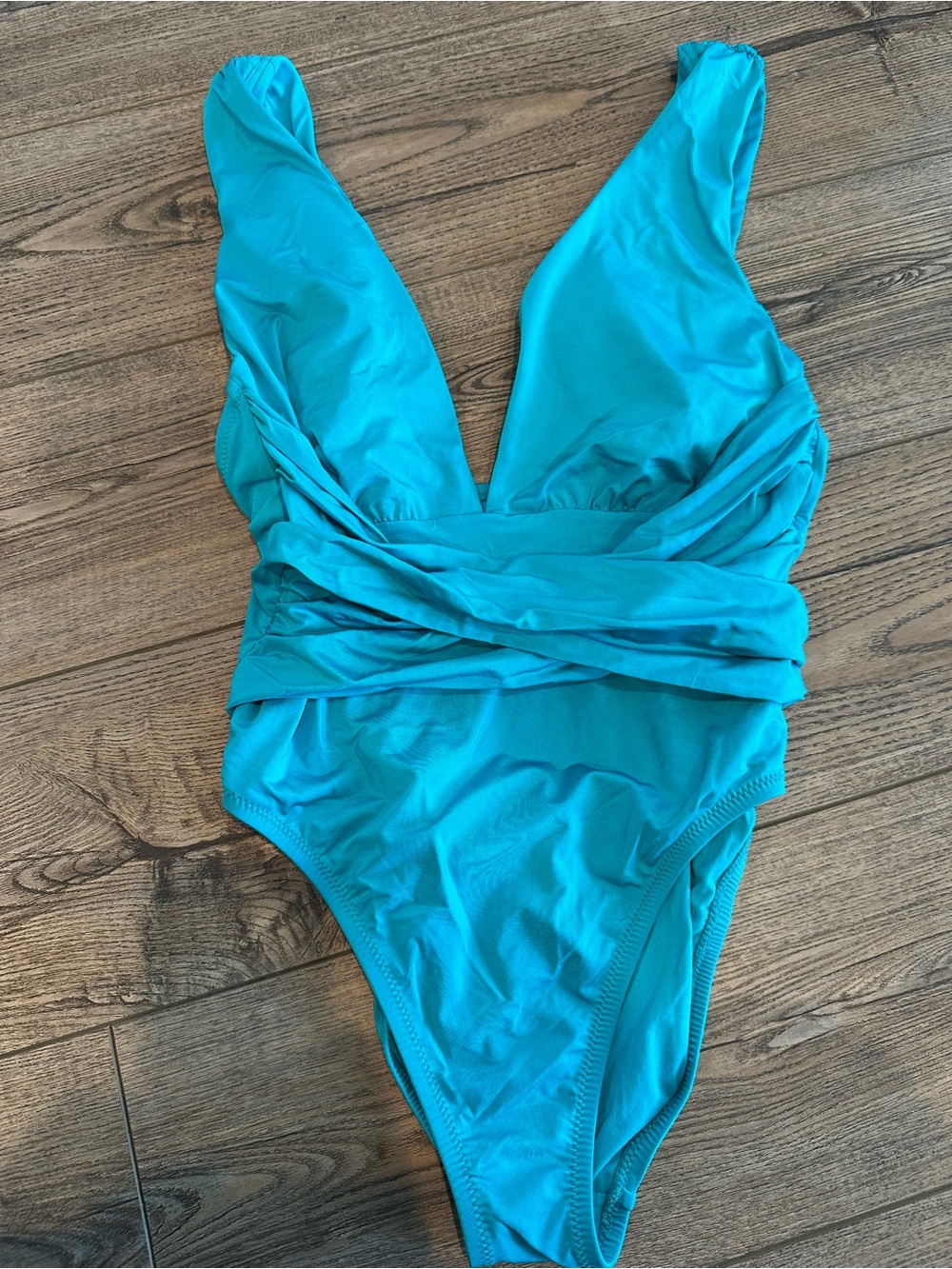 Trina Turk Turquoise One-Piece Swimsuit Size 12